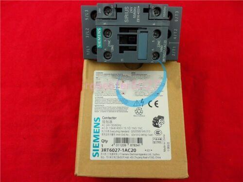 1PC New Siemens 3RT6027-1AC20 AC24V