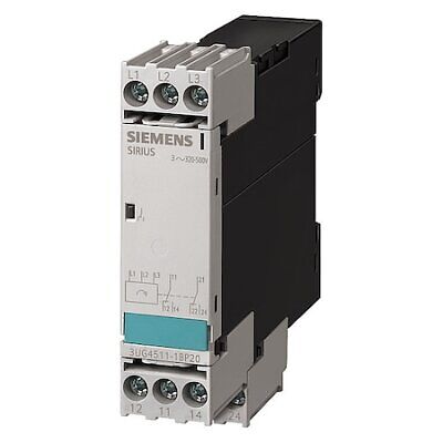 Siemens 3Ug4511-1Aq20 Analog Monitoring Relay Phase Sequence M