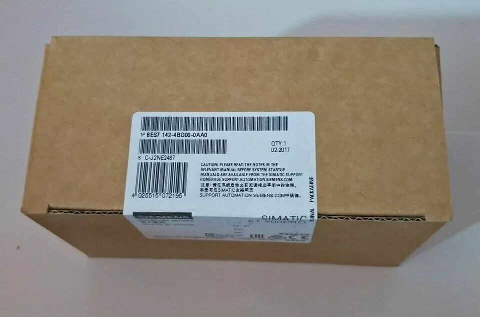 1PC Siemens 6ES7 142-4BD00-0AA0 6ES7142-4BD00-0AA0 New In Box Expedited Shipping