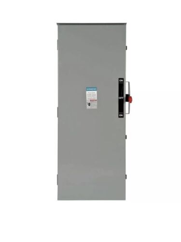 ⚡️Siemens Dtf322r Fusible Double Throw Safety Switch, 60A 240V Ac 3R⚡️