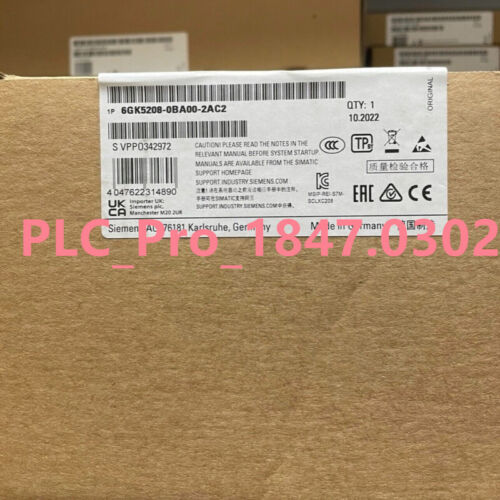 6GK5 208-0BA00-2AC2  1PCS Brand New Siemens  6GK5208-0BA00-2AC2  Fast delivery