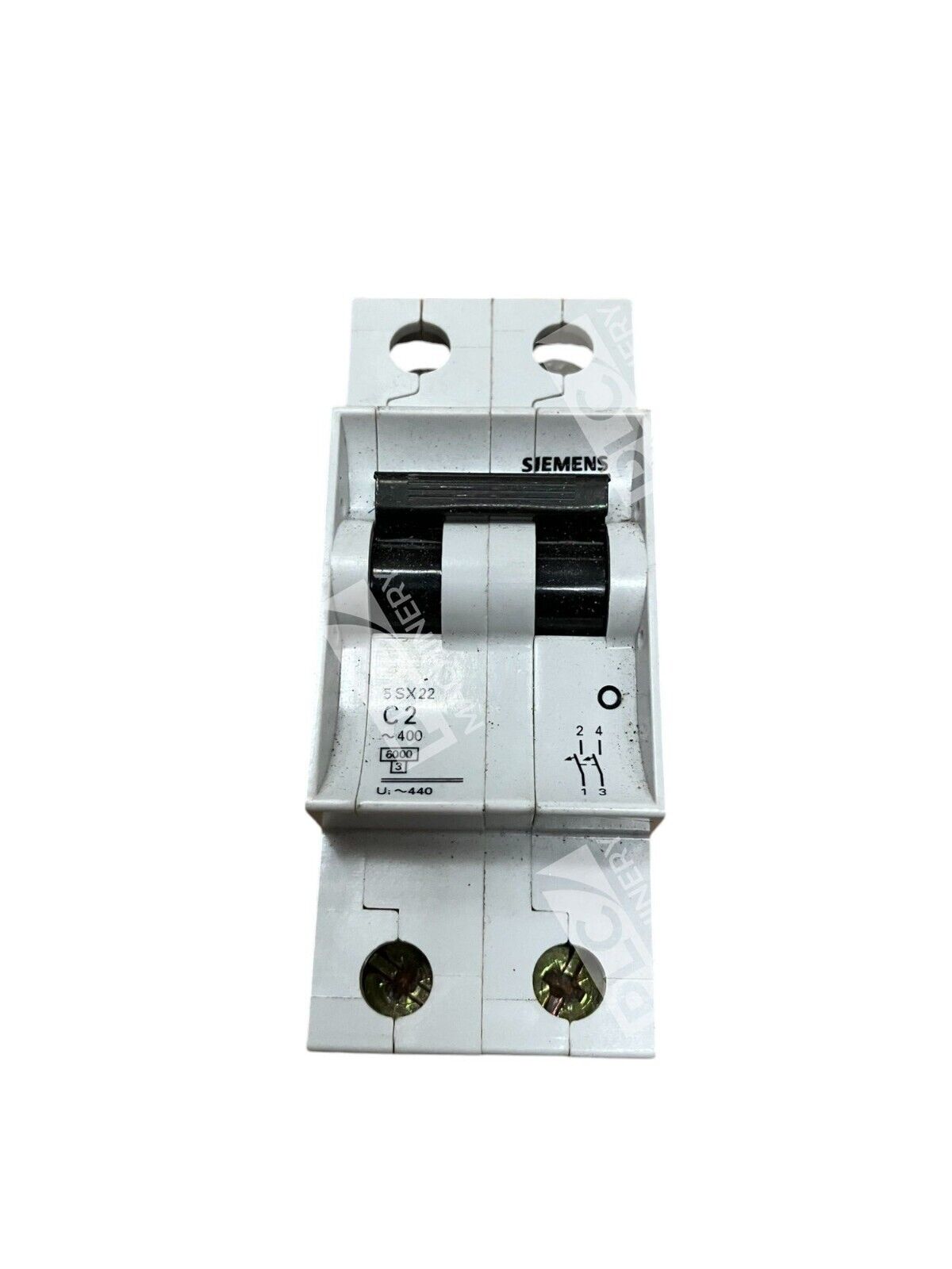 Siemens 5SX22-C2 2 Pole 2A Circuit Breaker 5SX2-202-7