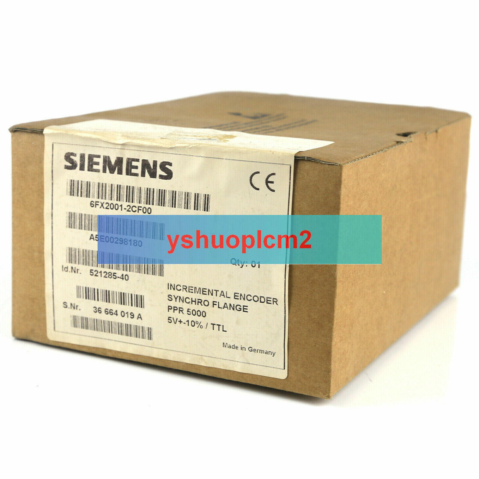NEW SIEMENS encoder 6FX2001-2CF00 6FX20012CF00