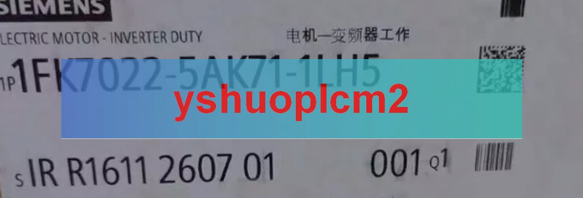 NEW Siemens 1FK7022-5AK71-1LH5 SIM0TICS S Synchr0n0us M0t0r 1FK7022-5AK71-1LH5