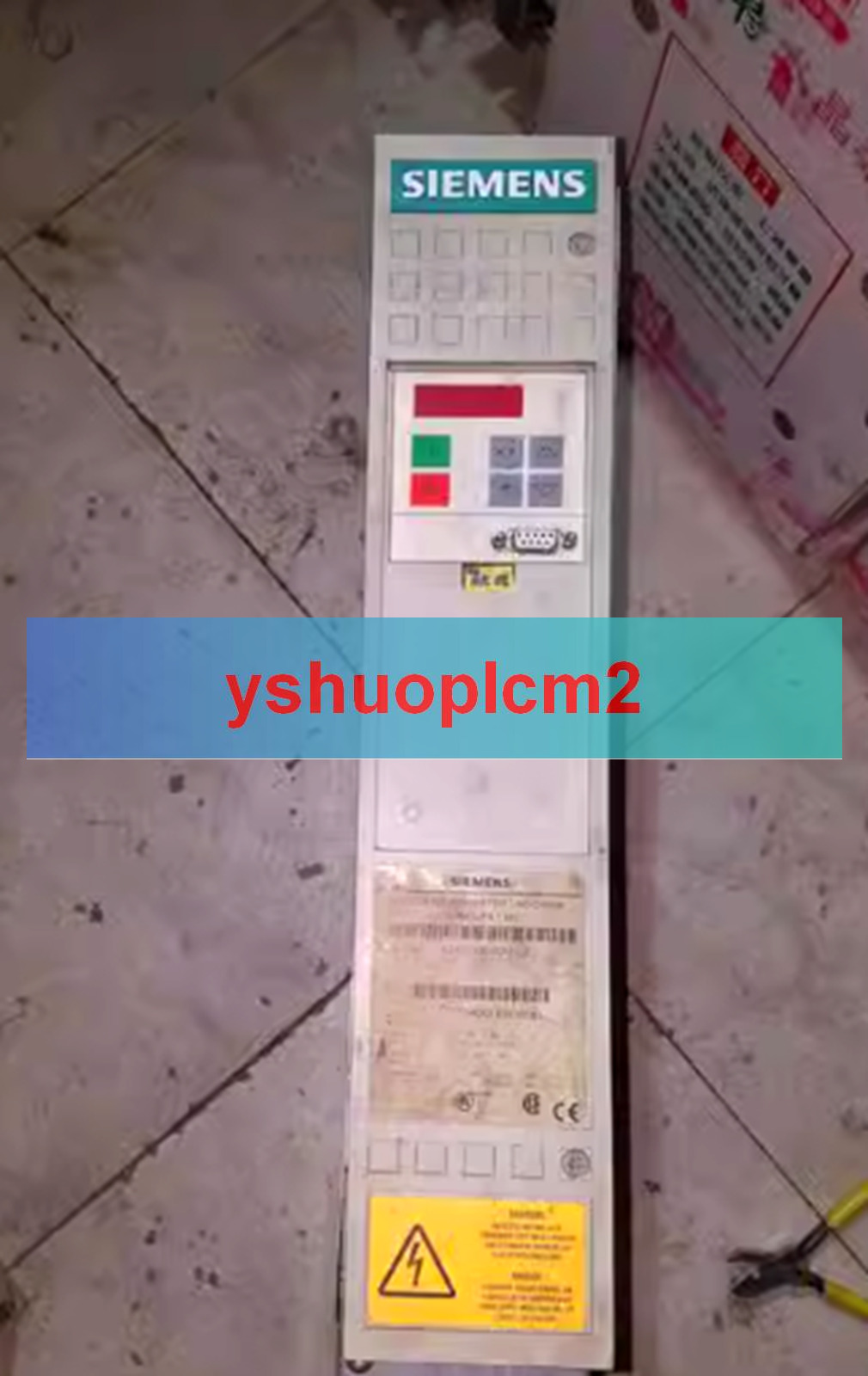 Used & Tested SIEMENS 6SE7016-1EA51-Z Inverter