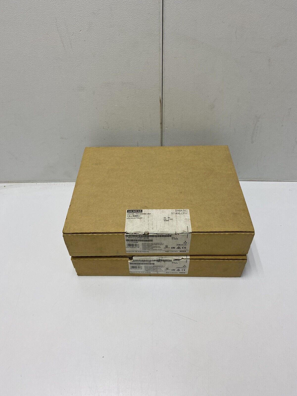 Siemens S7-400 CPU 414-3 F PN/DP 6ES7414-3FM07-0AB0 New