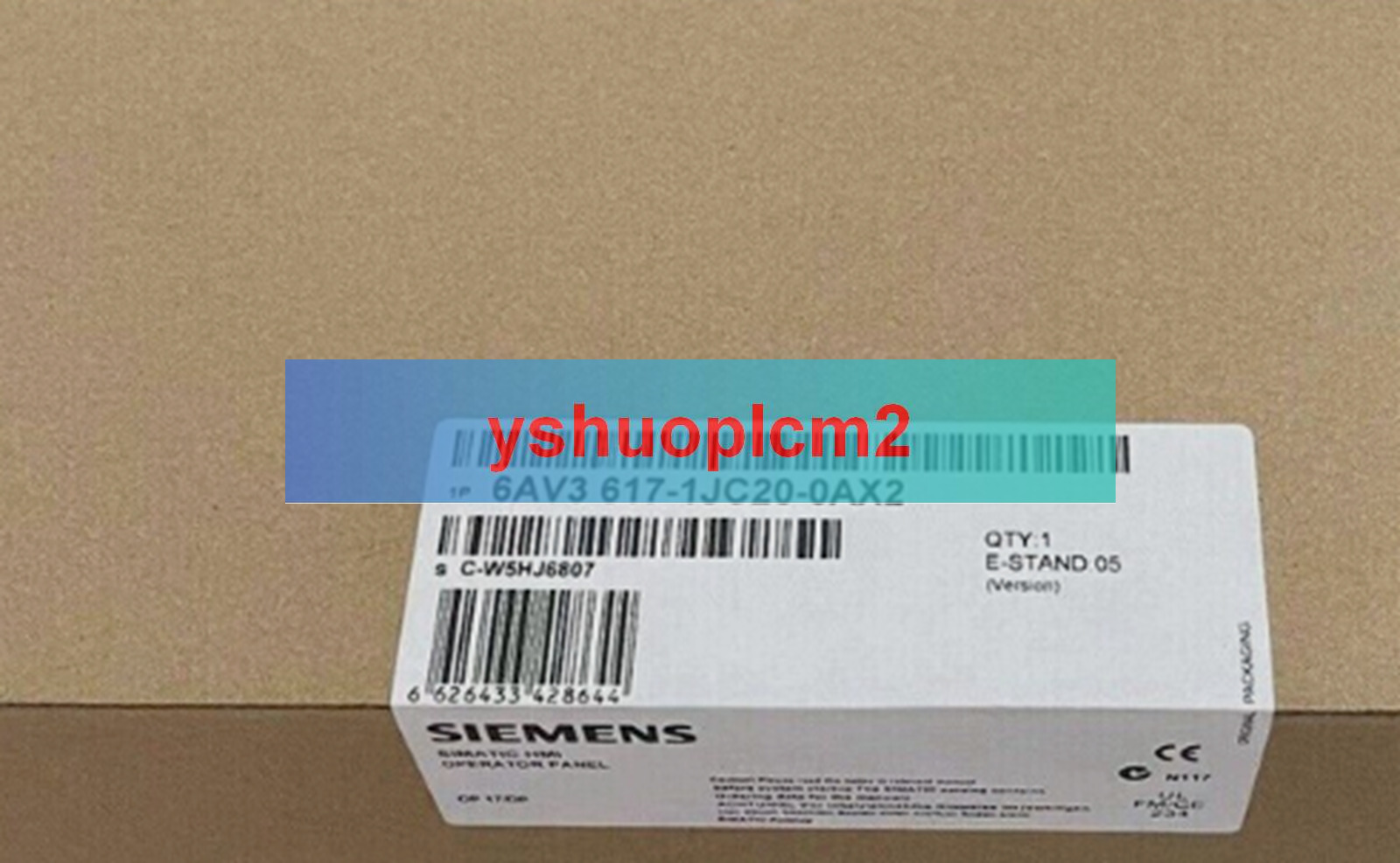 New In Box Siemens 6AV3617-1JC20-0AX2