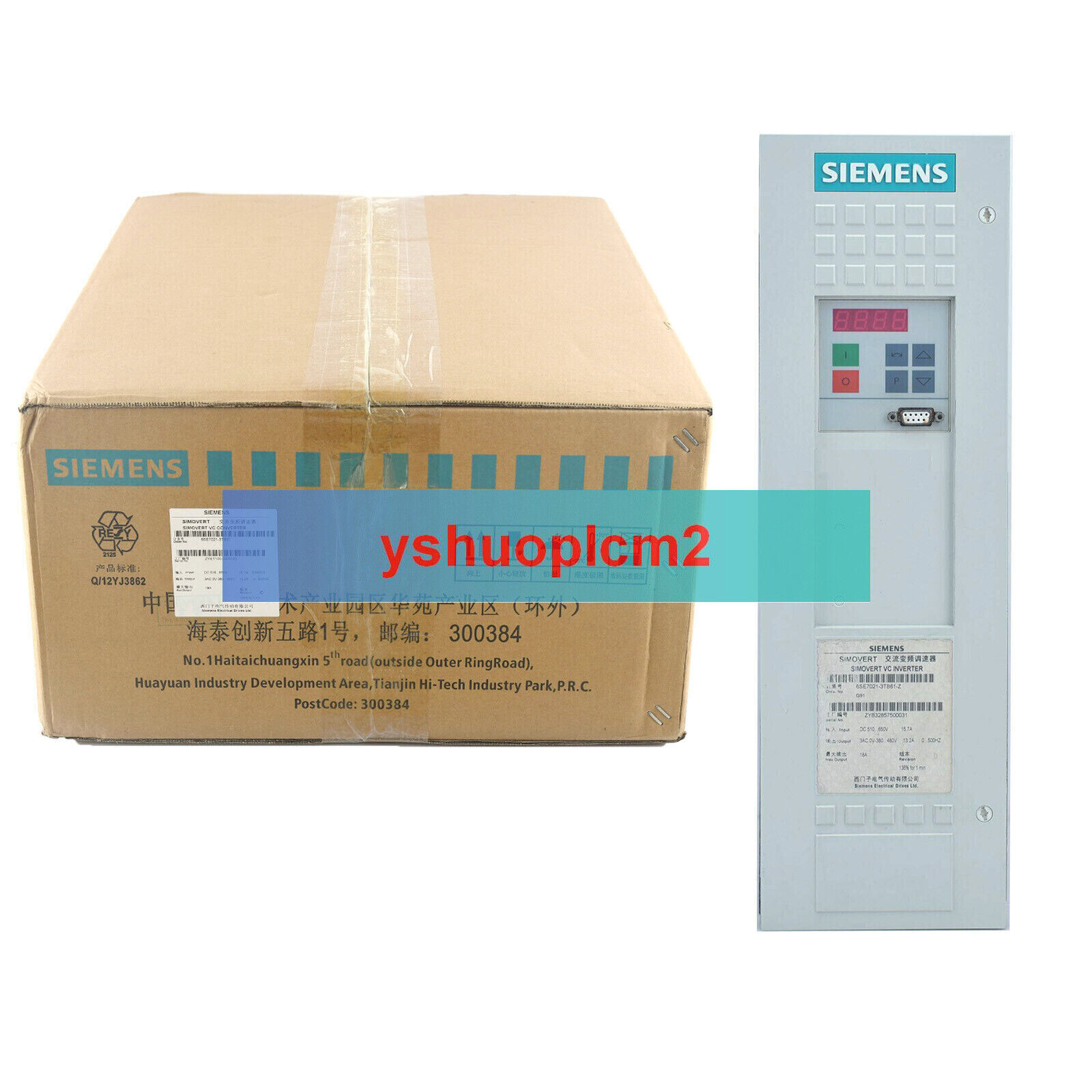 New In Box SIEMENS 6SE7021-3TB61-Z 6SE70213TB61Z Simovert Masterdrive Inverter