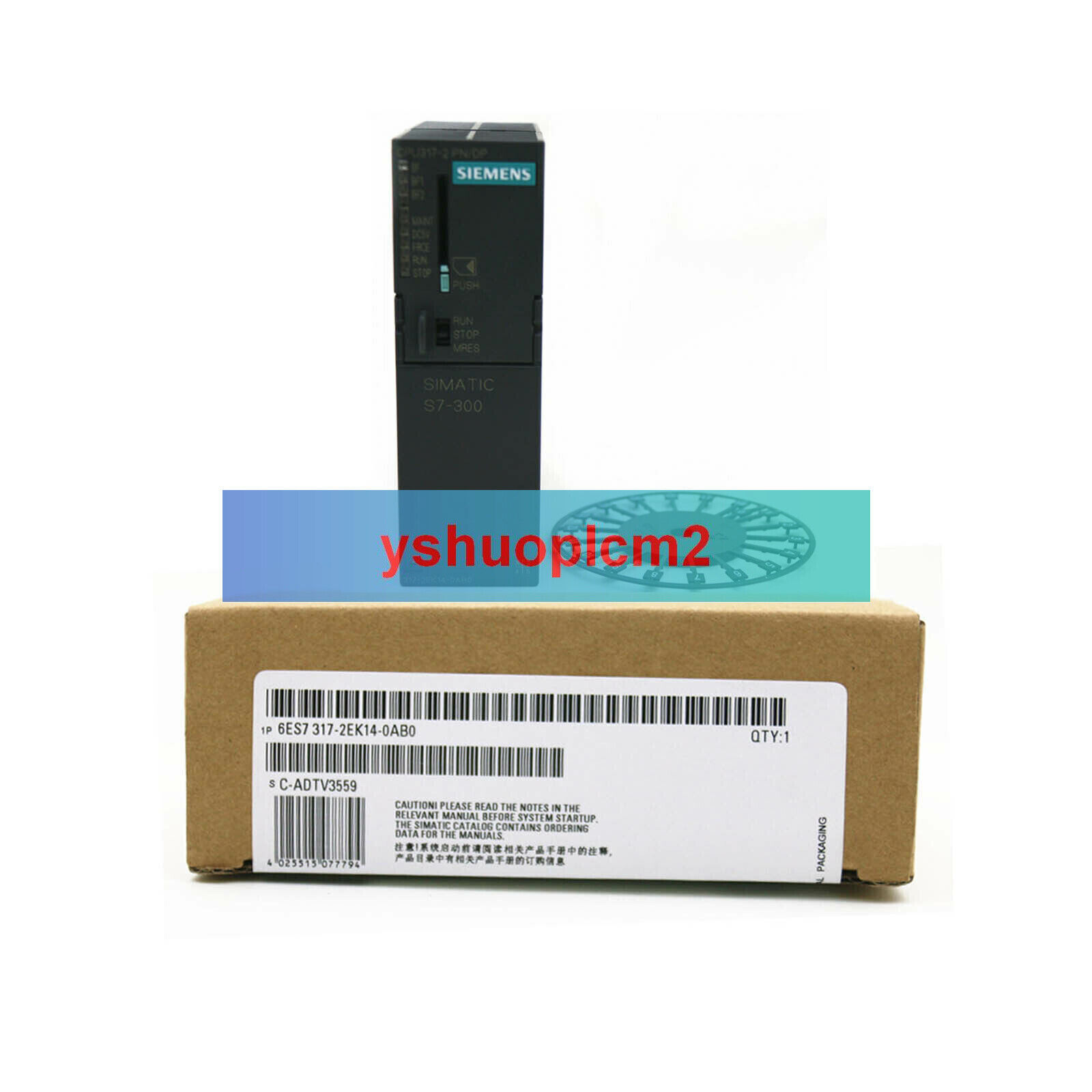 New In Box SIEMENS 6ES7 317-2EK14-0AB0 Central Processing Unit