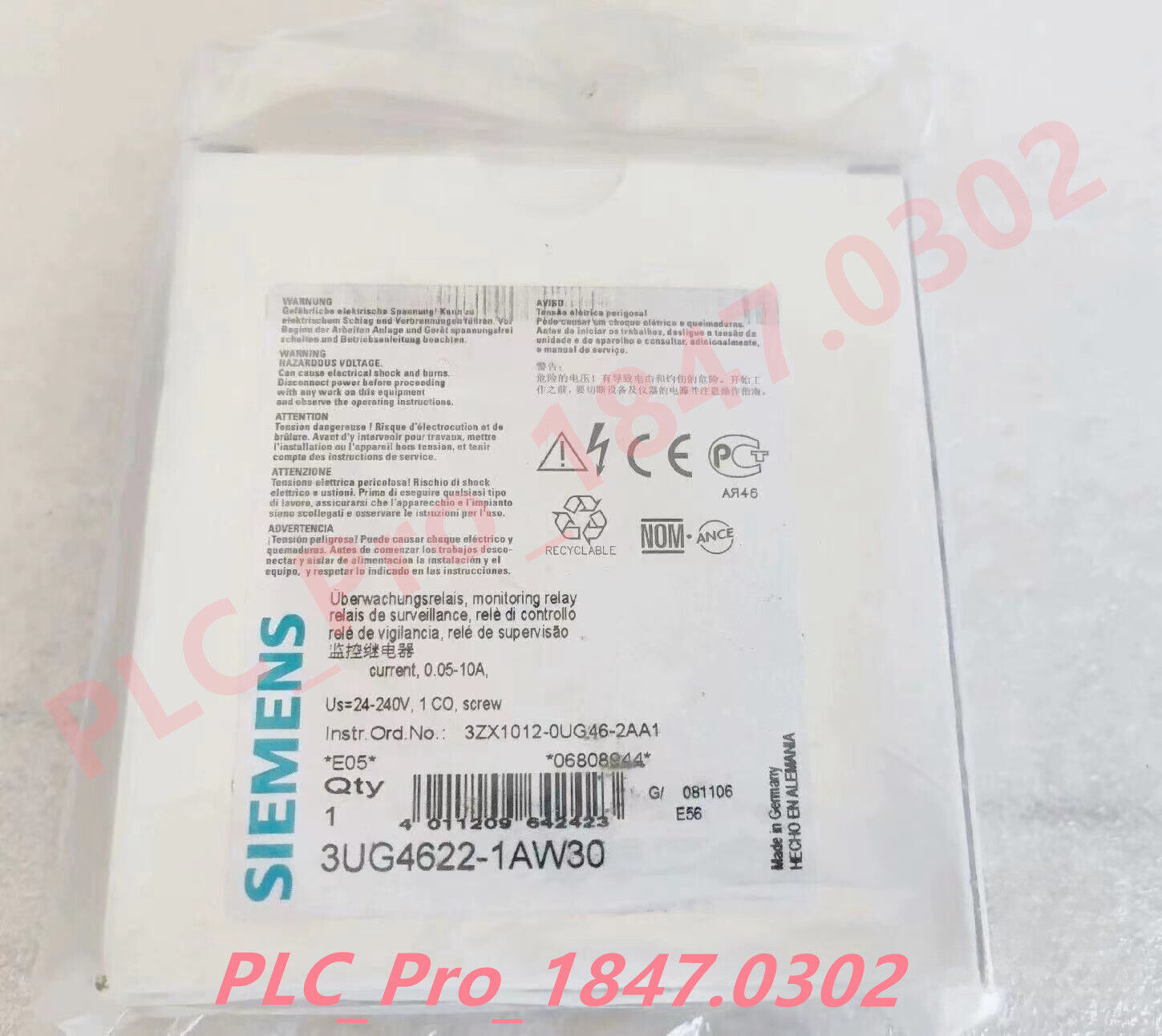 3UG4622-1AW30  1PCS Brand New Siemens 3UG4 622-1AW30 Quality Assuranc  Fast ship