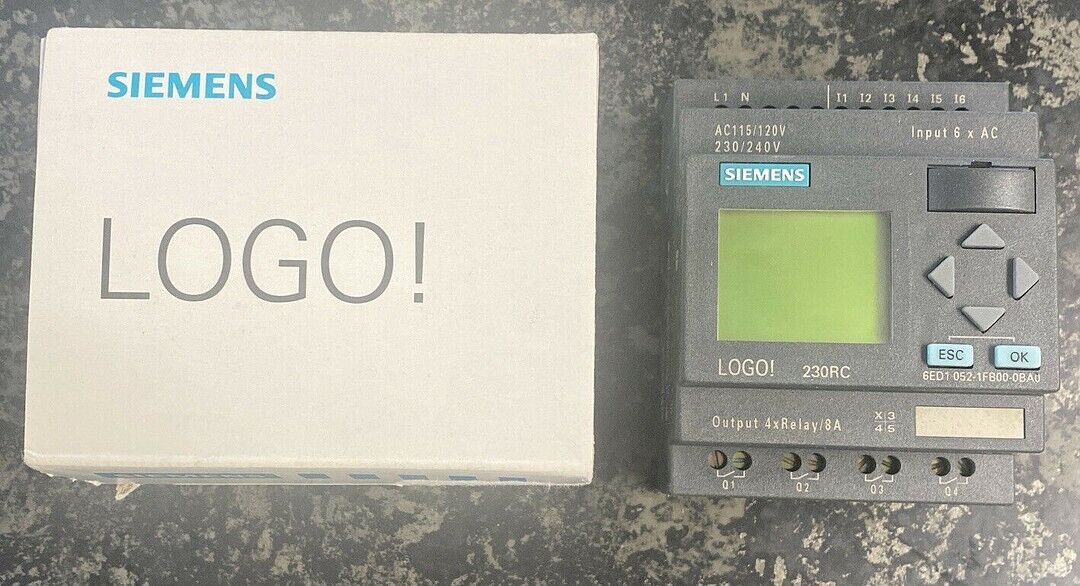 Siemens 6ED1052-1FB00-0BA0 6ED1 052-1FB00-0BA0 Programmable Controller 230RC