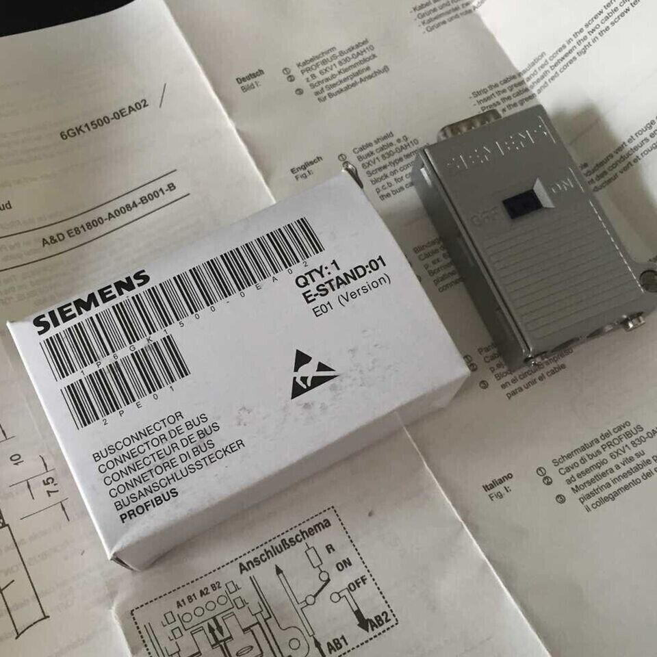 SIEMENS 6GK1500-0EA02 Bus Connector New One Free Shipping 6GK1 500-0EA02