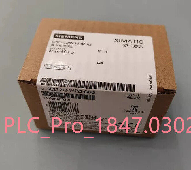 6ES7222-1HF22-0XA8 1PCS Brand New Siemens 6ES7 222-1HF22-0XA8  Fast delivery