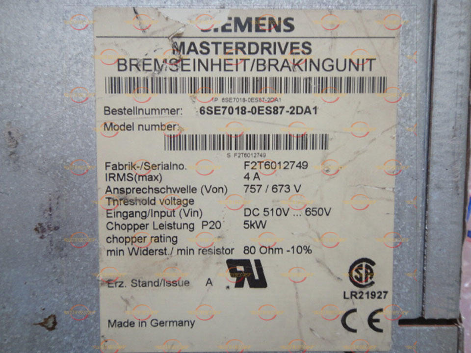 ONE Siemens 6SE7018-0ES87-2DA1 6SE7 018-0ES87-2DA1 USED