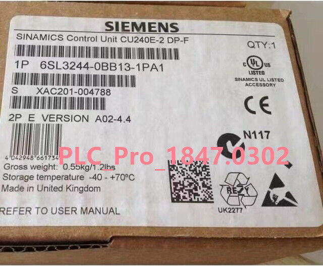 6SL3 244-0BB13-1PA1 1PCS Brand New Siemens 6SL3244-0BB13-1PA1  Fast delivery