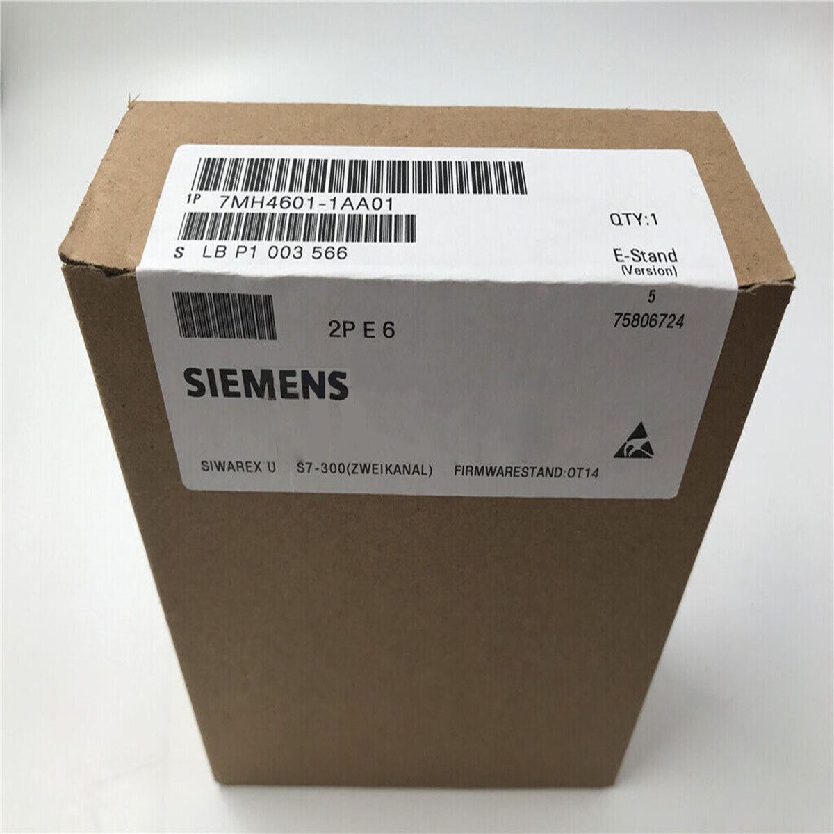7MH 4601-1AA01 NEW SIEMENS 7MH4601-1AA01 7MH4601-1AAO1 S7-300 Weighing Module #