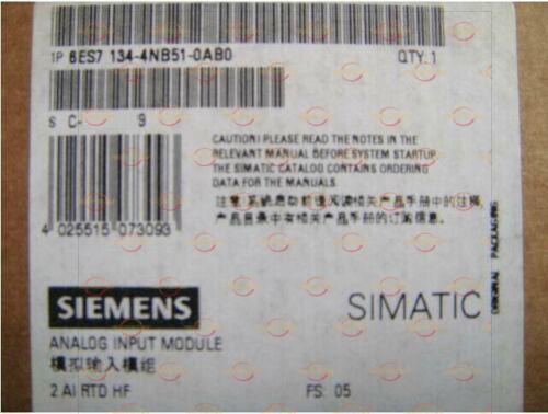 One New SIEMENS PLC Module 6ES7 134-4NB51-0AB0 6ES7134-4NB51-0AB0