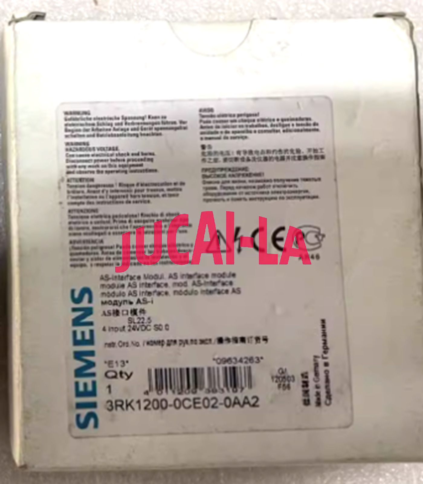 SIEMENS 3RK1200-0CE02-0AA2 Interface Module 1PC NEW