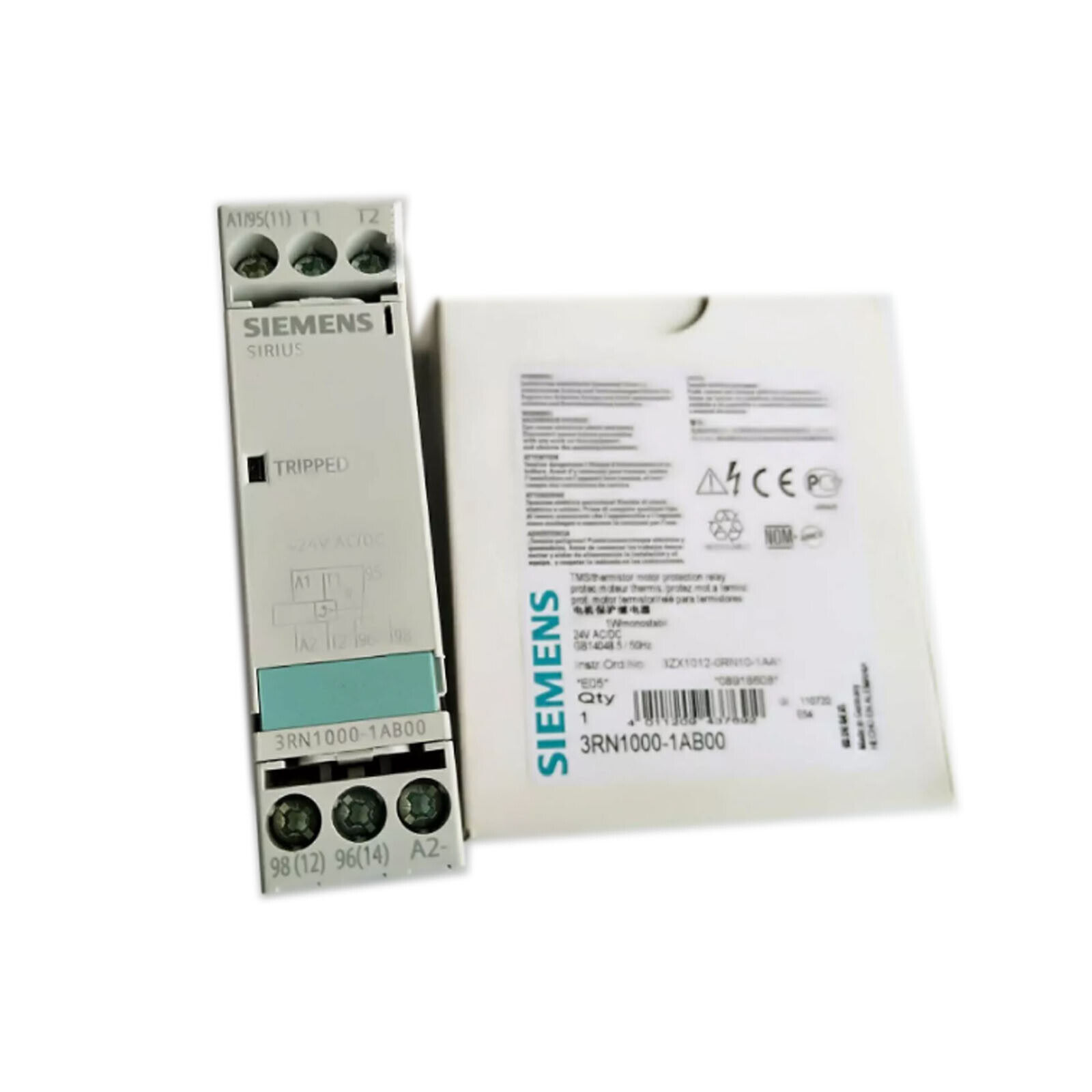 1pc SIEMENS 3RN1000-1AB00 Motor protection relay new