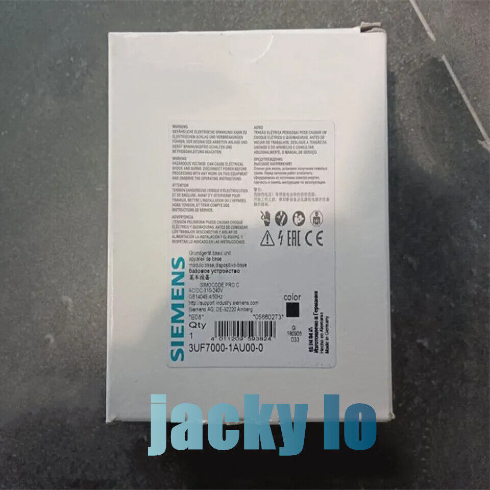 1PC New SIEMENS 3UF7000-1AU00-0 3UF70001AU000 Expedited Shipping