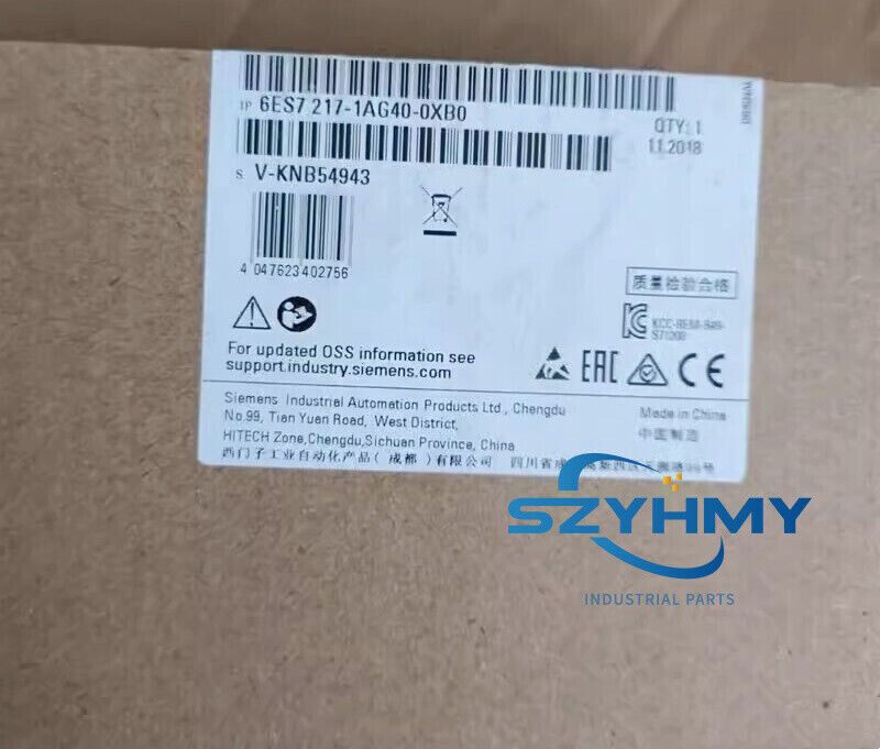 SIEMENS 6ES7 217-1AG40-0XB0 Module #
