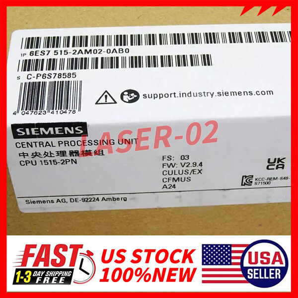 New Sealed Siemens 6ES7 515-2AM02-0AB0 Fast Delivery