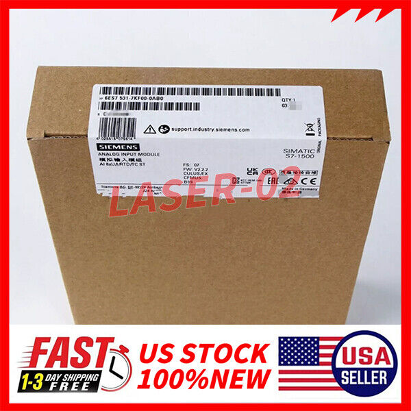 New Sealed 6ES7 531-7KF00-0AB0 S7-1500 Analog Input Module Siemens Fast Ship