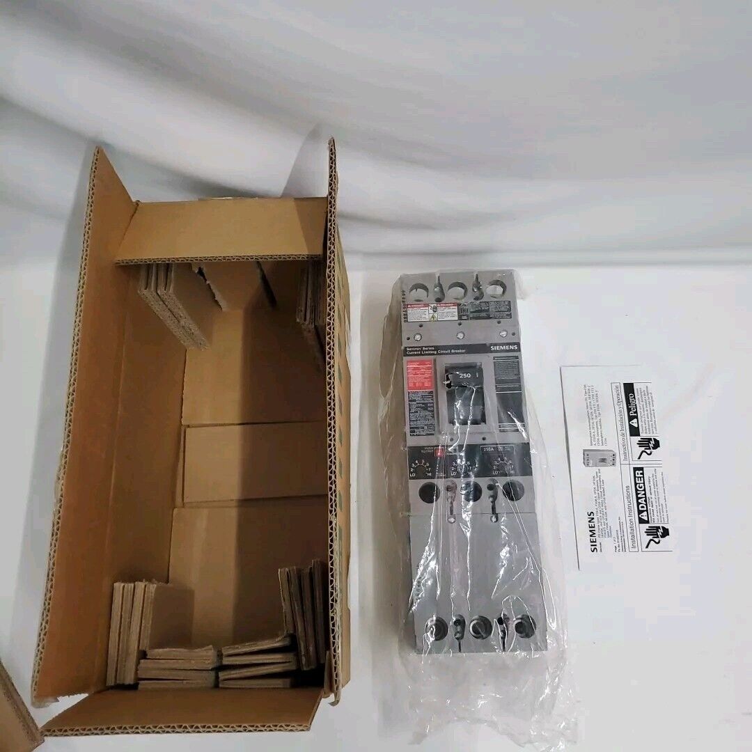 New Siemens CFD63B250 SER. A 600V 250A Sentron Series Limiting Circuit Breaker 