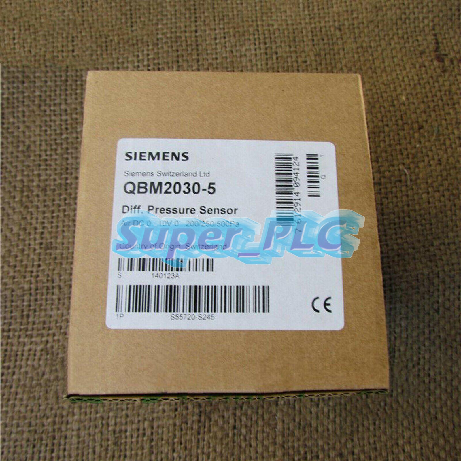 1Pcs New Siemens QBM2030-5 QBM20305 Air Pressure Difference Sensor In Box