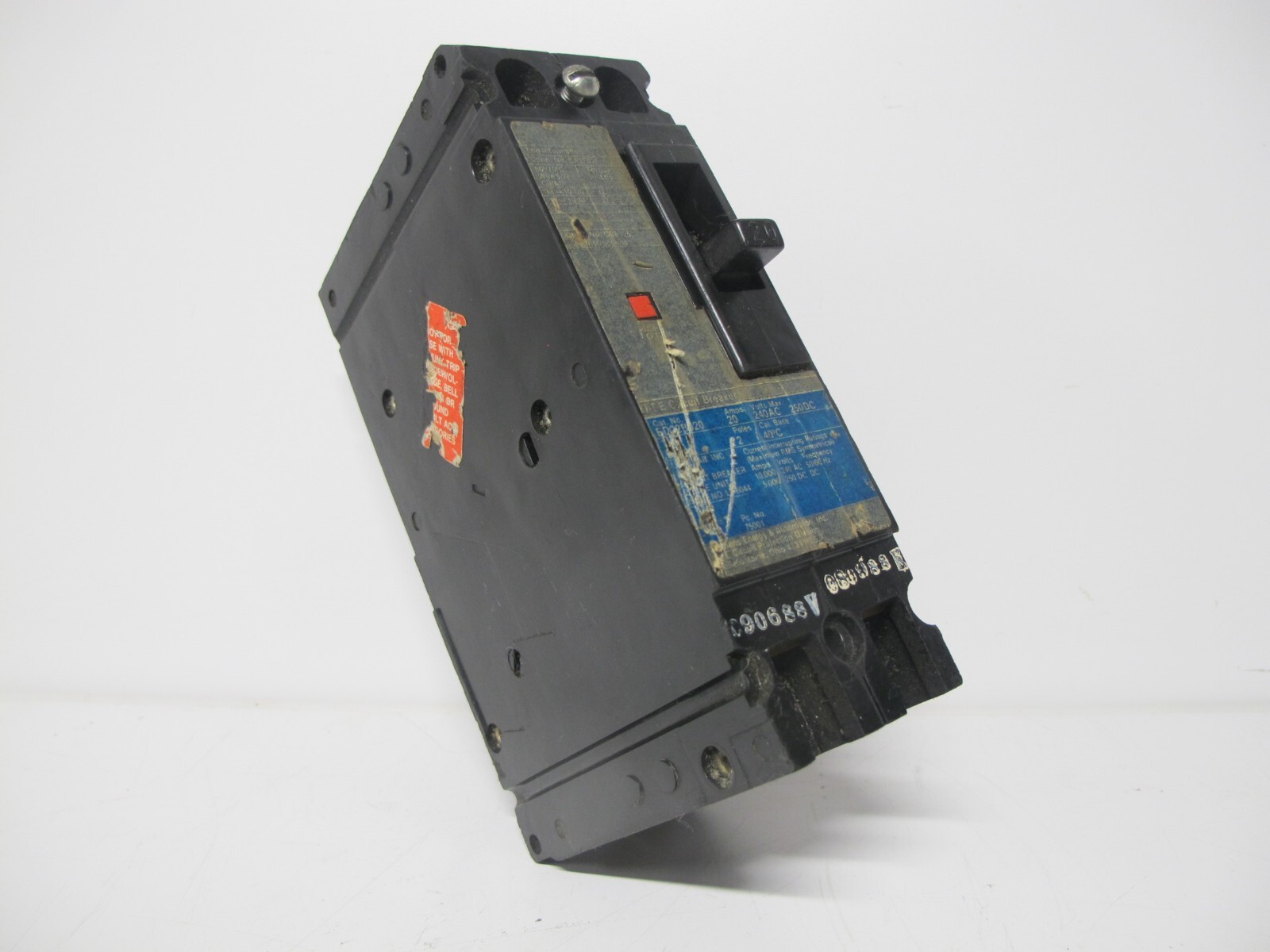 ITE Siemens ED22B020 Sentron Breaker ED2 20 Amp 2 Pole 240 V ED-2 I-T-E ED22B