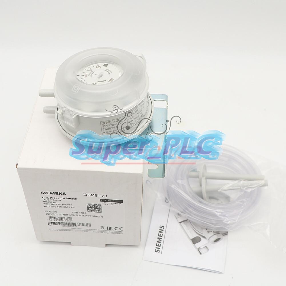 Siemens QBM81-20 Differential pressure switch 500-2000pa  New 1Pcs