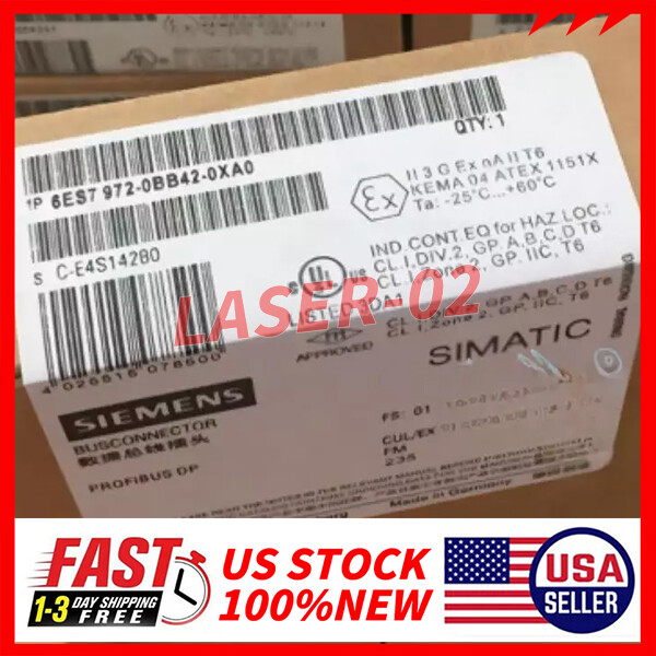6ES7 972-0BB42-0XA0 New Sealed SIEMENS Fast delivery