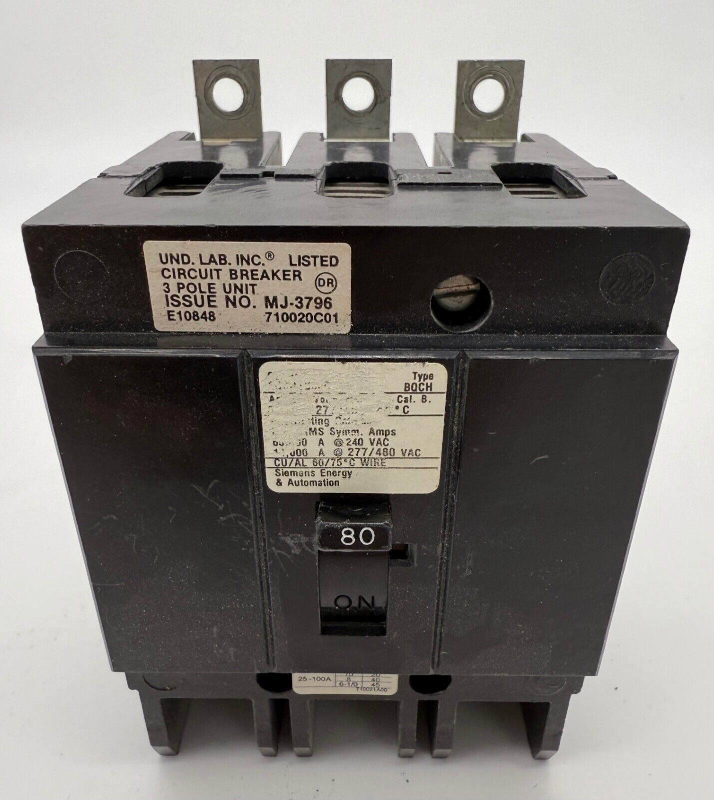 USED Siemens - BQCH3B080