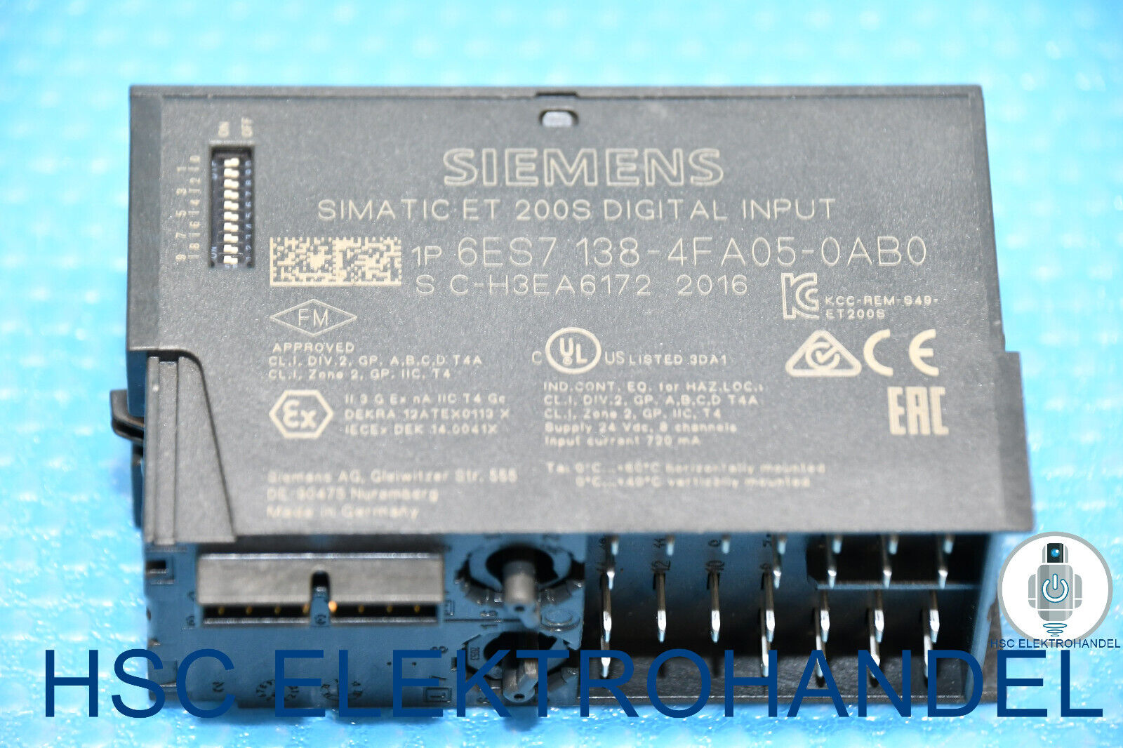 Siemens 6ES7 138-4FA05-0AB0 / 6ES7138-4FA05-0AB0 SIMATIC ET 200 PROFIsafe Modul