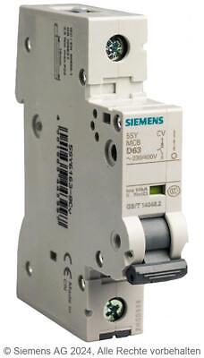 Siemens Leitungsschutzschalter Typ 5SY4115-7 CV / 5SY41157 / 1P 230/400V / C1.6