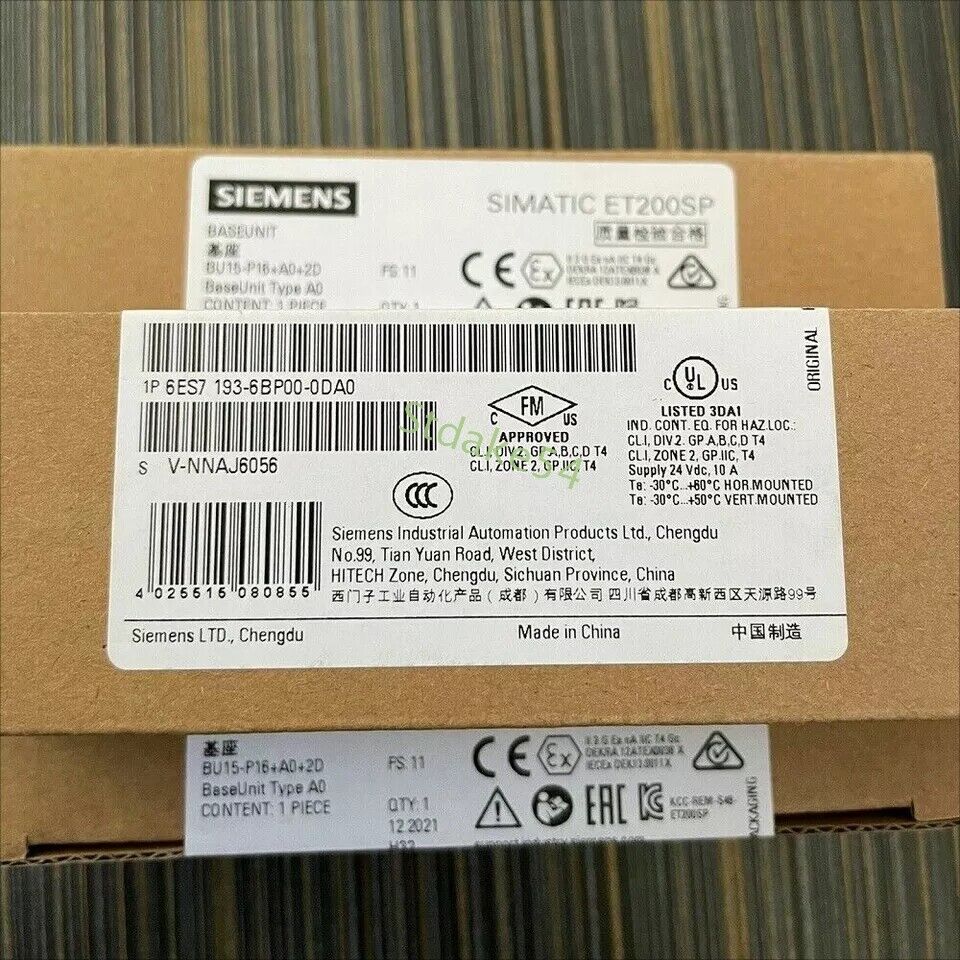 Siemens 6ES7 134-4JB51-0AB0 6ES7134-4JB51-0AB0 PLC Module 1 pc