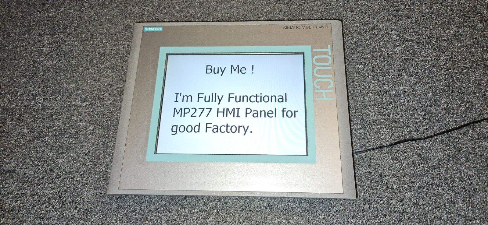 Siemens 6AV6643-0CD01-1AX1 Simatic MultiPanel