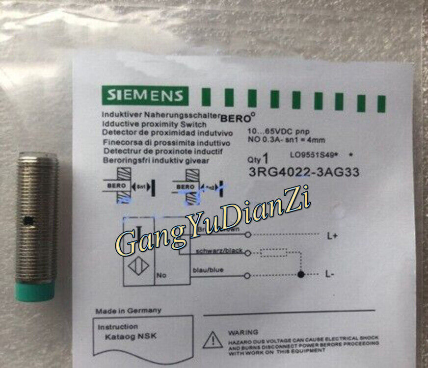 1PCS NEW for Siemens Proximity Switch Sensor 3RG4022-3AG33