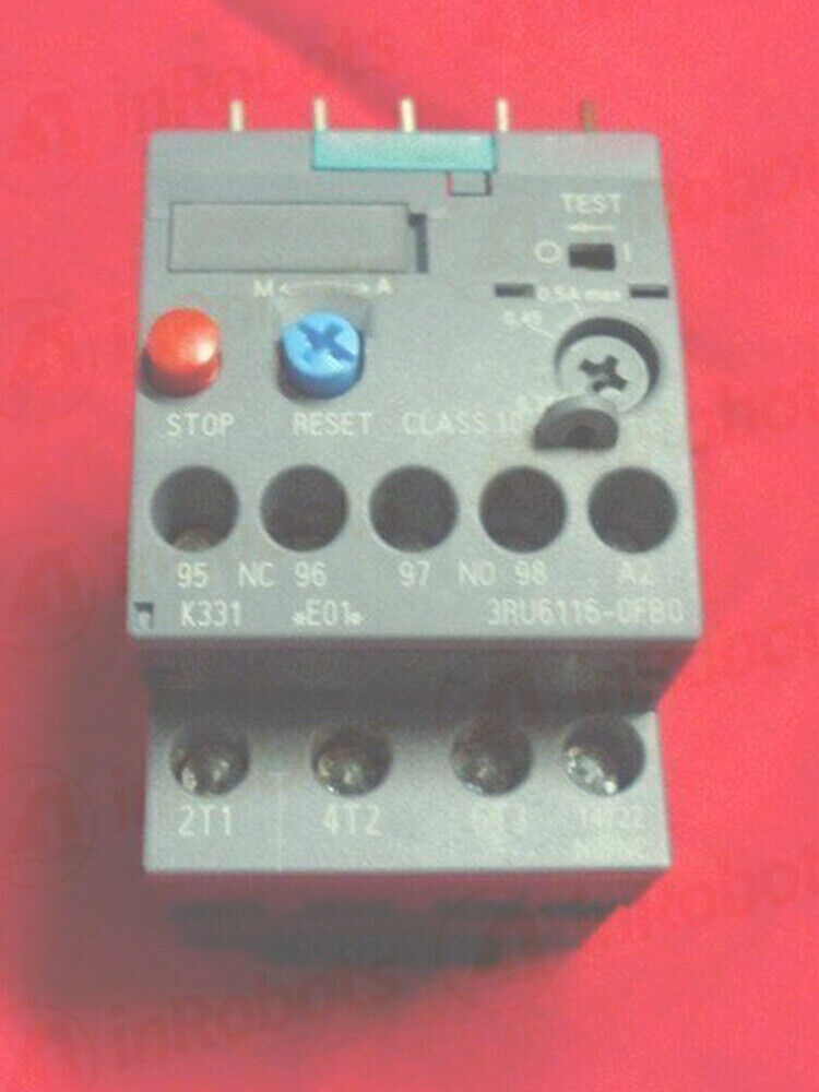 1PCS For Siemens 3RU6116-0FB0 Thermal Overload Relay 0.35-0.5A