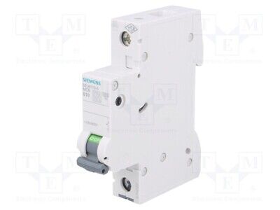 230VAC Pole: 1 Rated: 10A Charakt: B 6kA 5SL6110-6 Overcurrent Release DIN