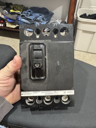 Siemens Q225 Circuit Breaker - Black