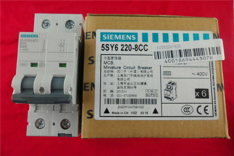 1pc Siemens 5SY6220-8CC circuit breaker free shipping