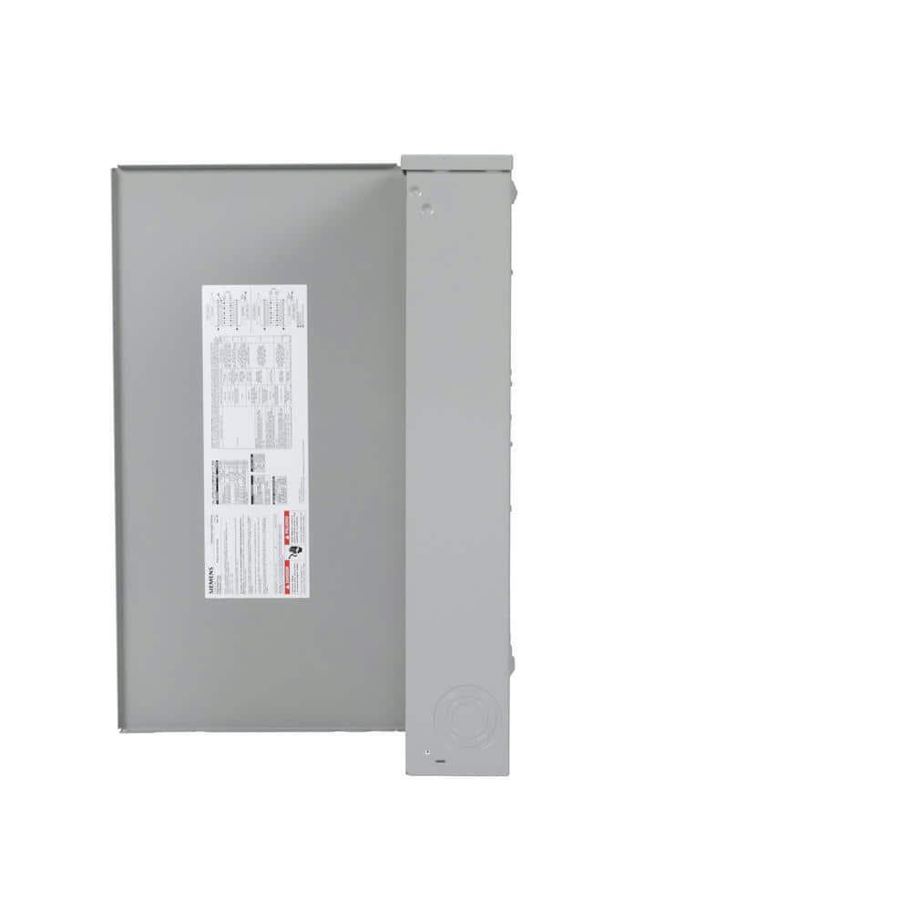 Siemens Breaker Boxes SN Series 125A 12-Space 12-Circuit Outdoor Plug-On Neutral