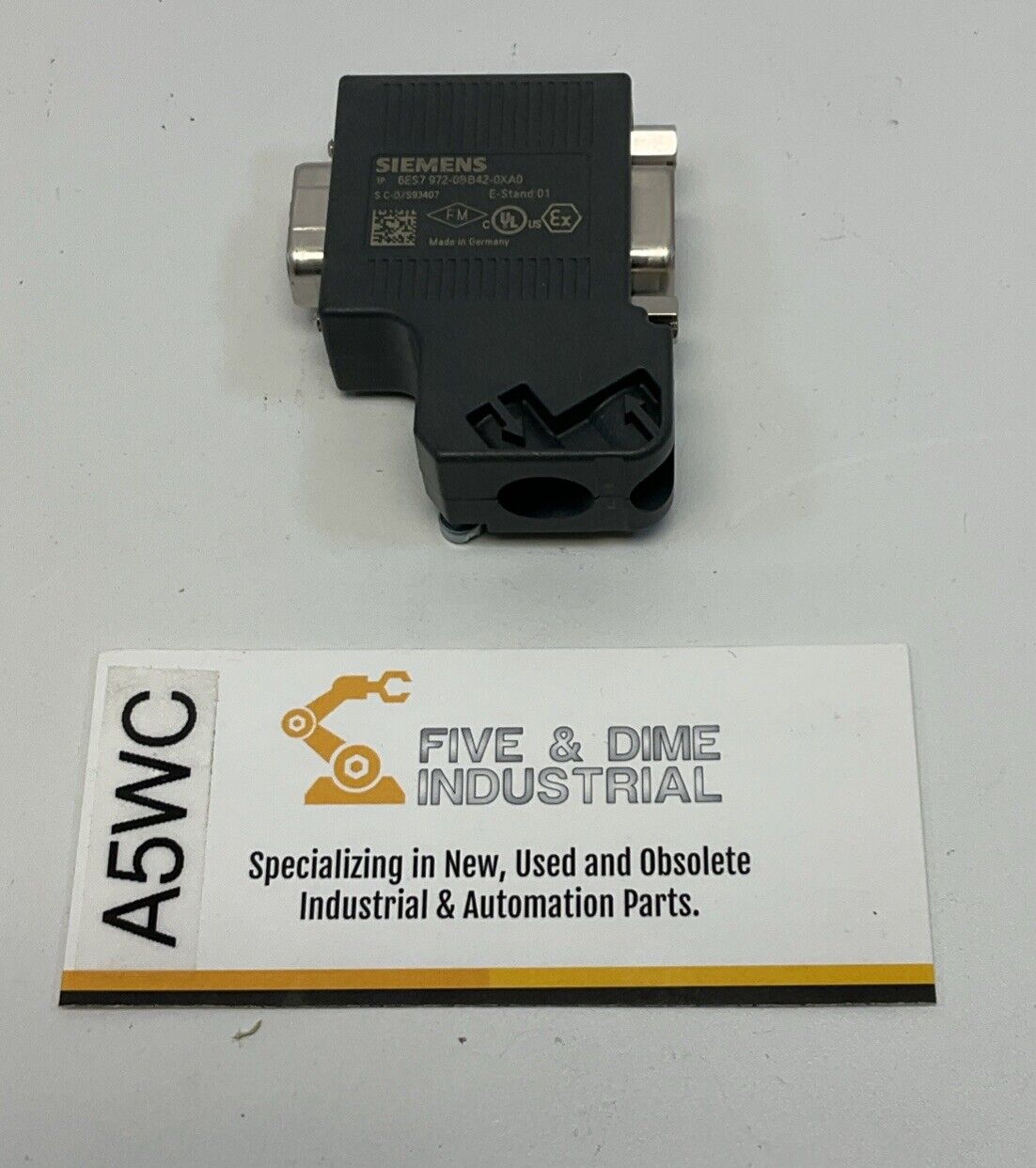 Siemens 6ES7 972-0BB42-0XA0 Buss Connector 