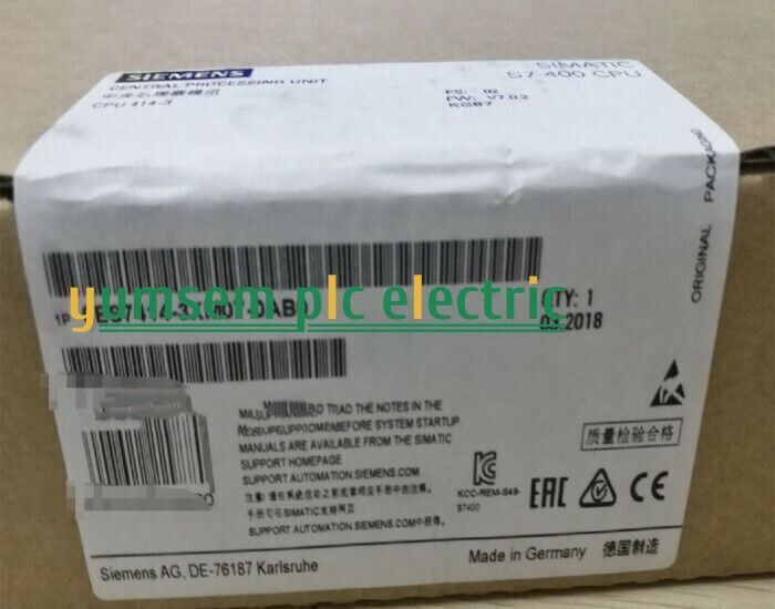 6ES7 414-3XM07-0AB0 NEW SIEMENS  6ES7414-3XM07-0AB0 SIMATIC S7-400 CPU 414-3 CPU