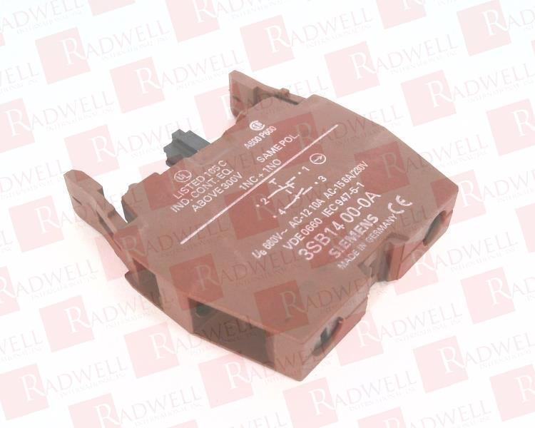 SIEMENS 3SB1400-0A / 3SB14000A (NEW NO BOX)