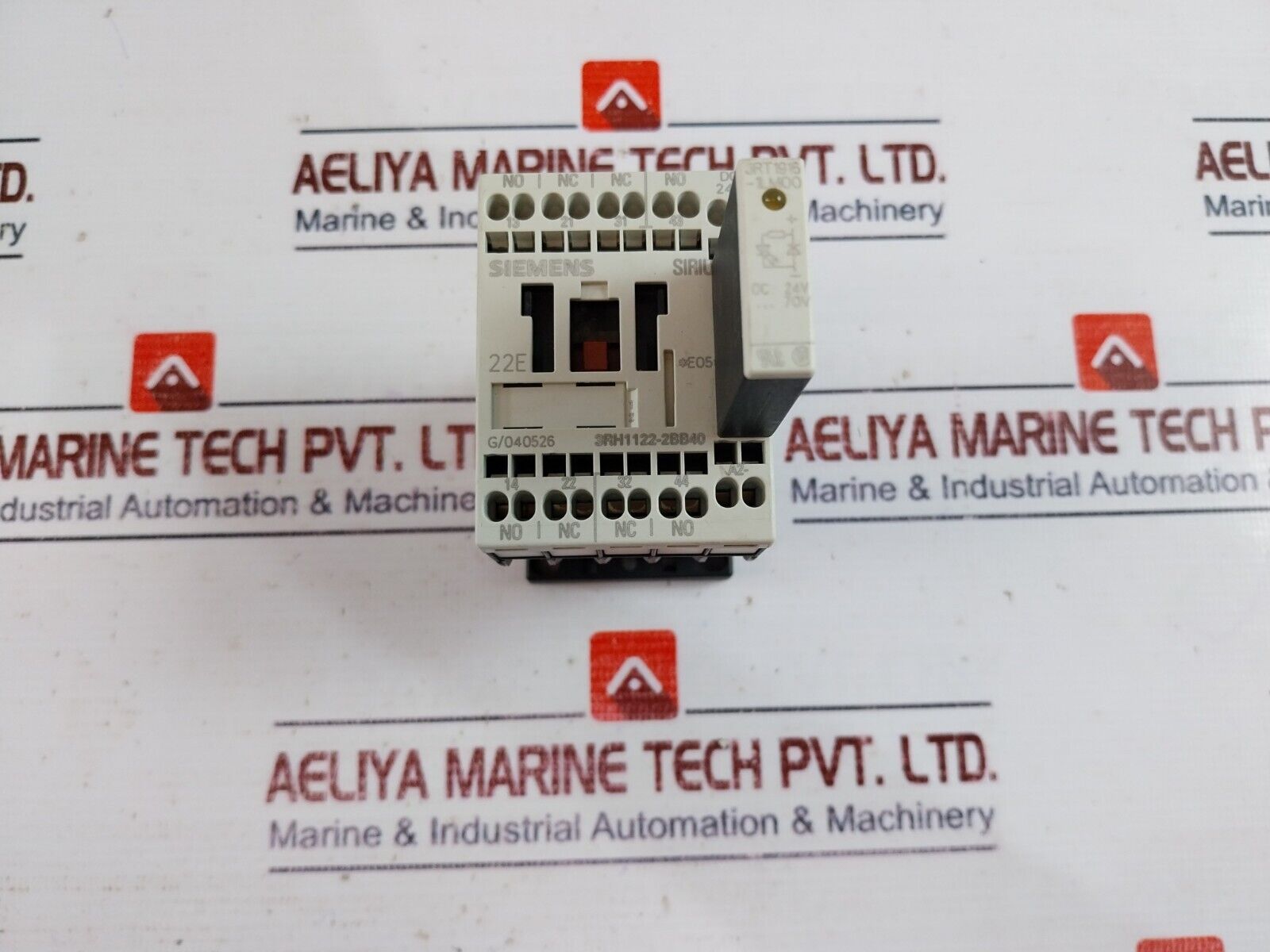 Siemens Sirius 3RH1122-2BB40 Contactor Relay W/ Suppression Diode 3RT1916-1LM00