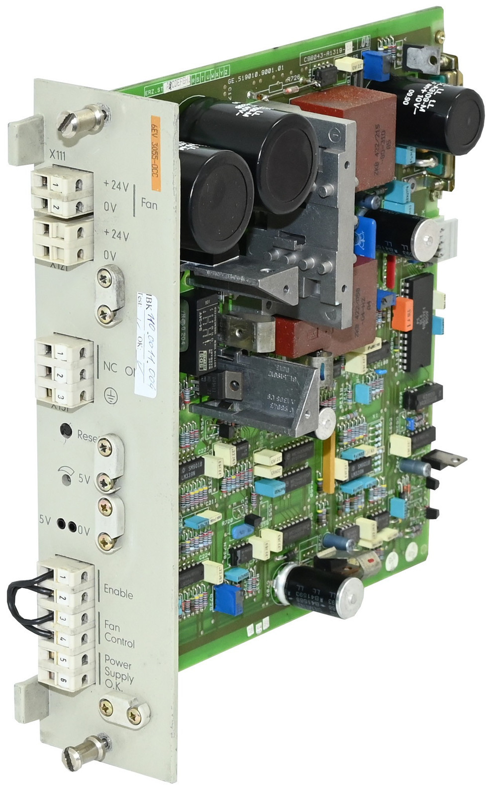 Siemens 6EV3055-0CC Sinumerik 810 6EV3 055-0CC Power Supply Erz: B