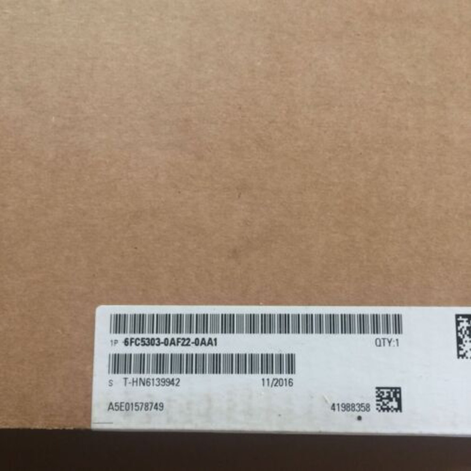 New SIEMENS 6FC5 303-0AF22-0AA1 6FC5303-0AF22-0AA1 MACHINE CONTROL PANEL