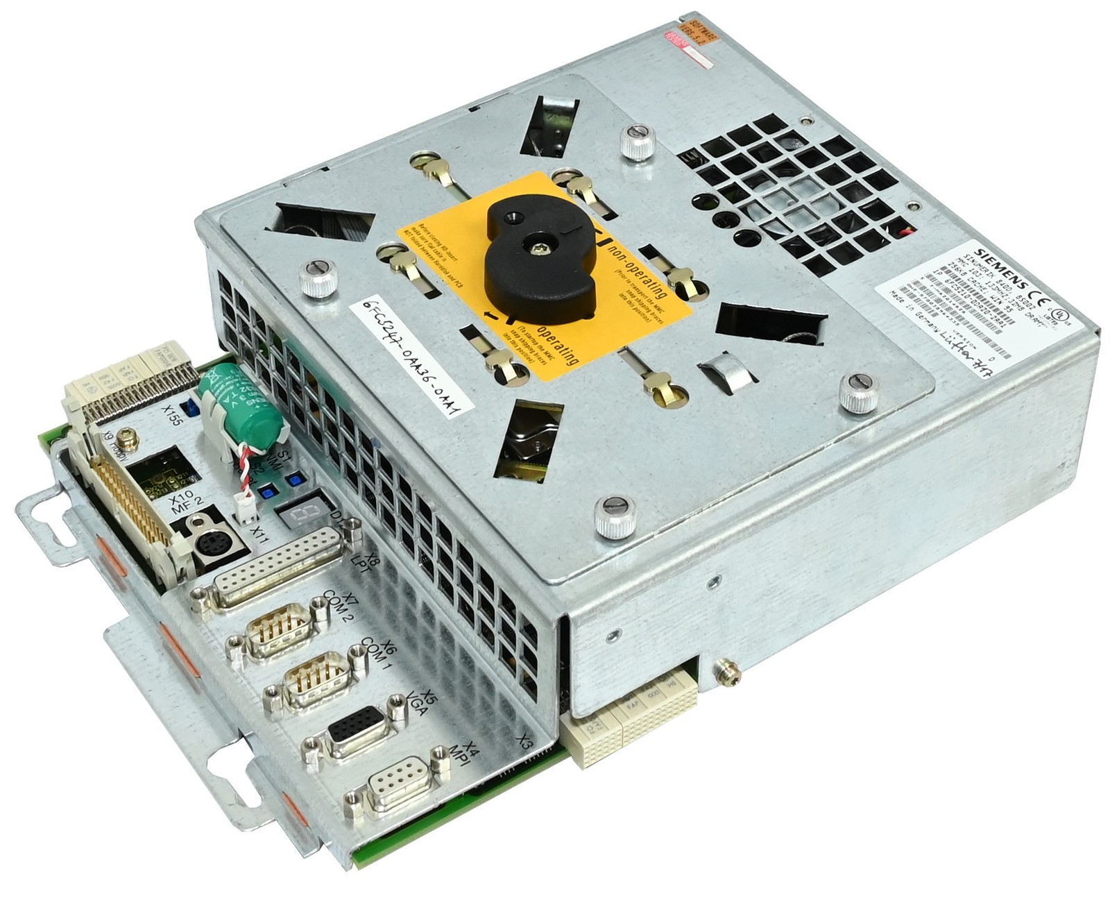 Siemens 6FC5210-0DA20-2AA1 Sinumerik 810D/DE/840D/DE 6FC5 210-0DA20-2AA1 MMC103 